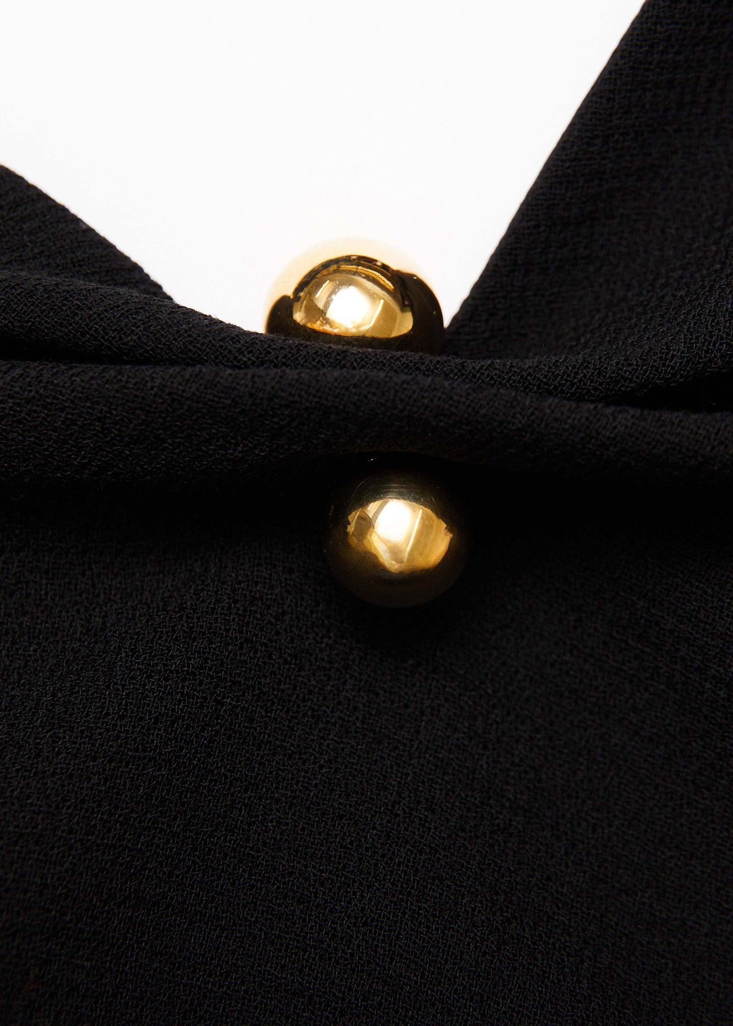 Asymmetrical Draped Neck Wool Top