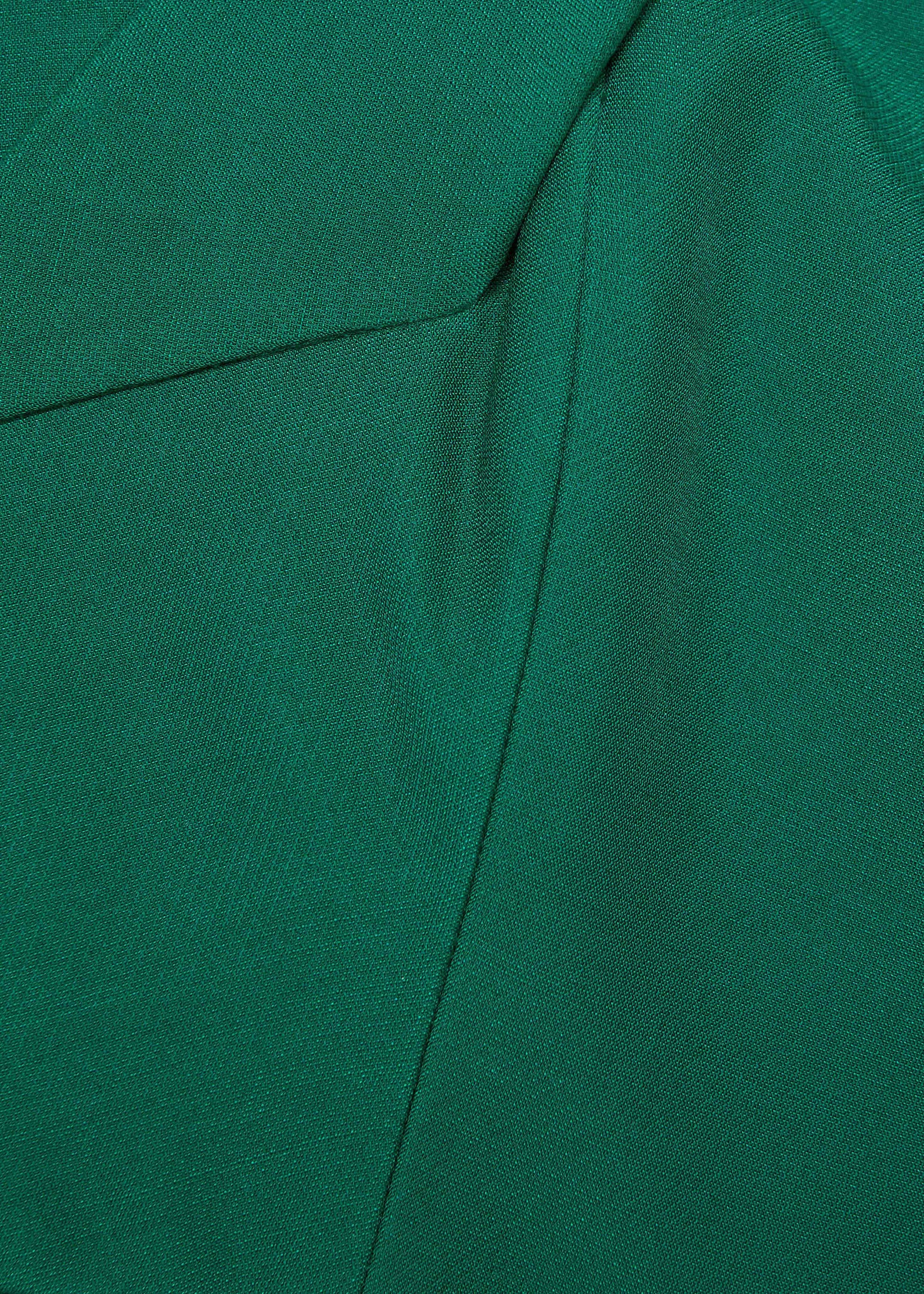 Asymmetrical Fold Wool Silk Gown