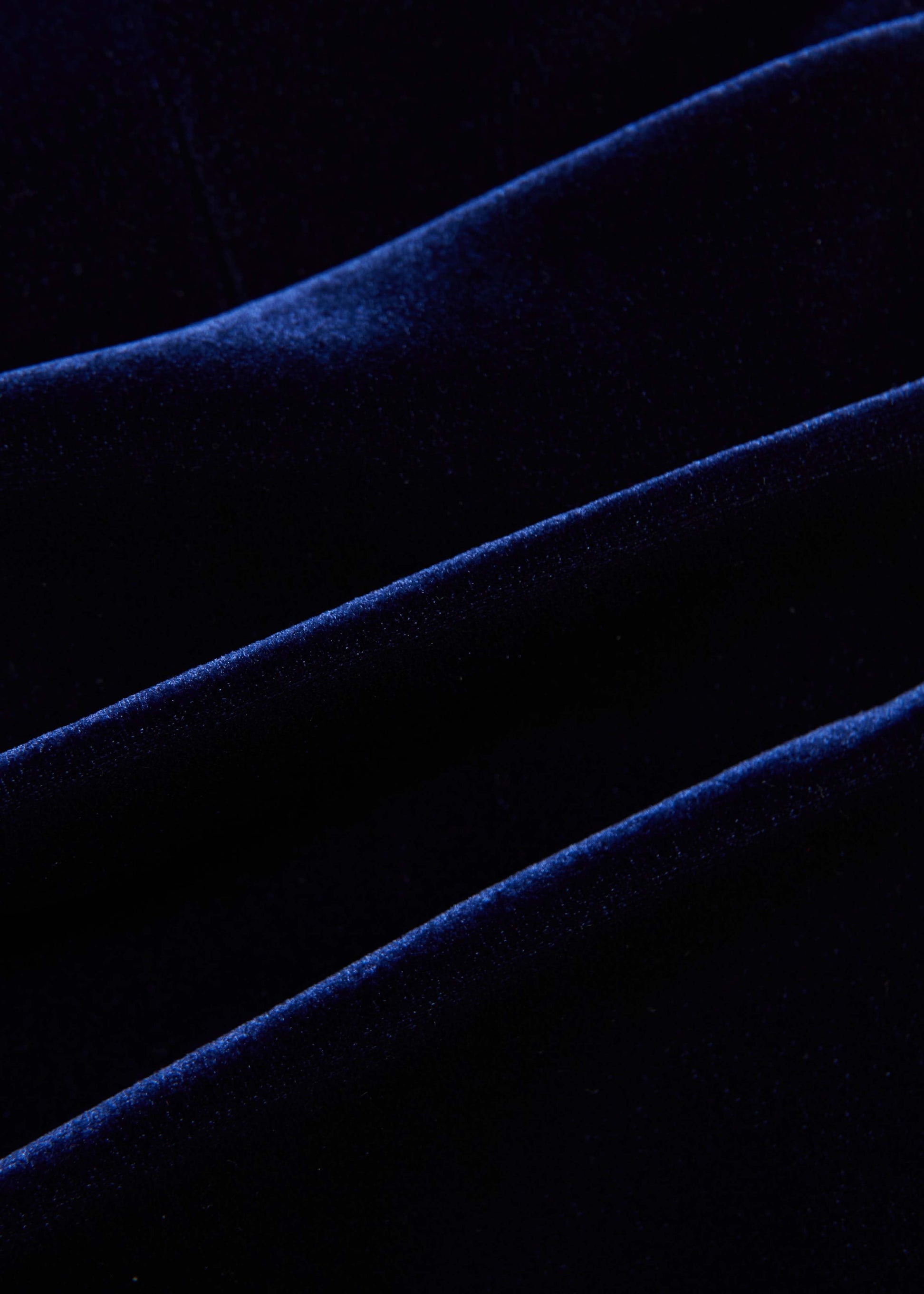 Structured Plunge Velvet Mini Dress