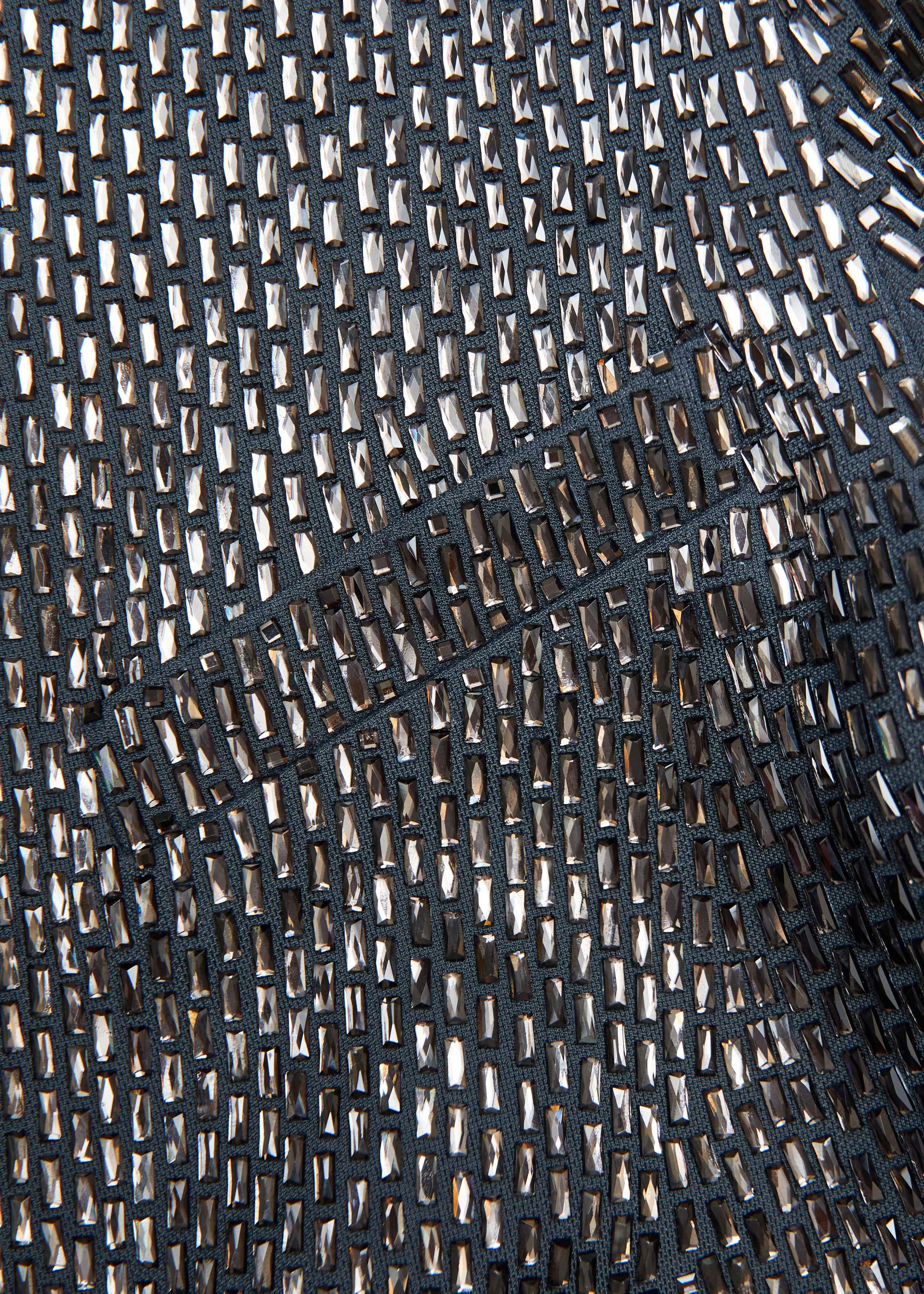 Structured Diamante Cropped Jacket