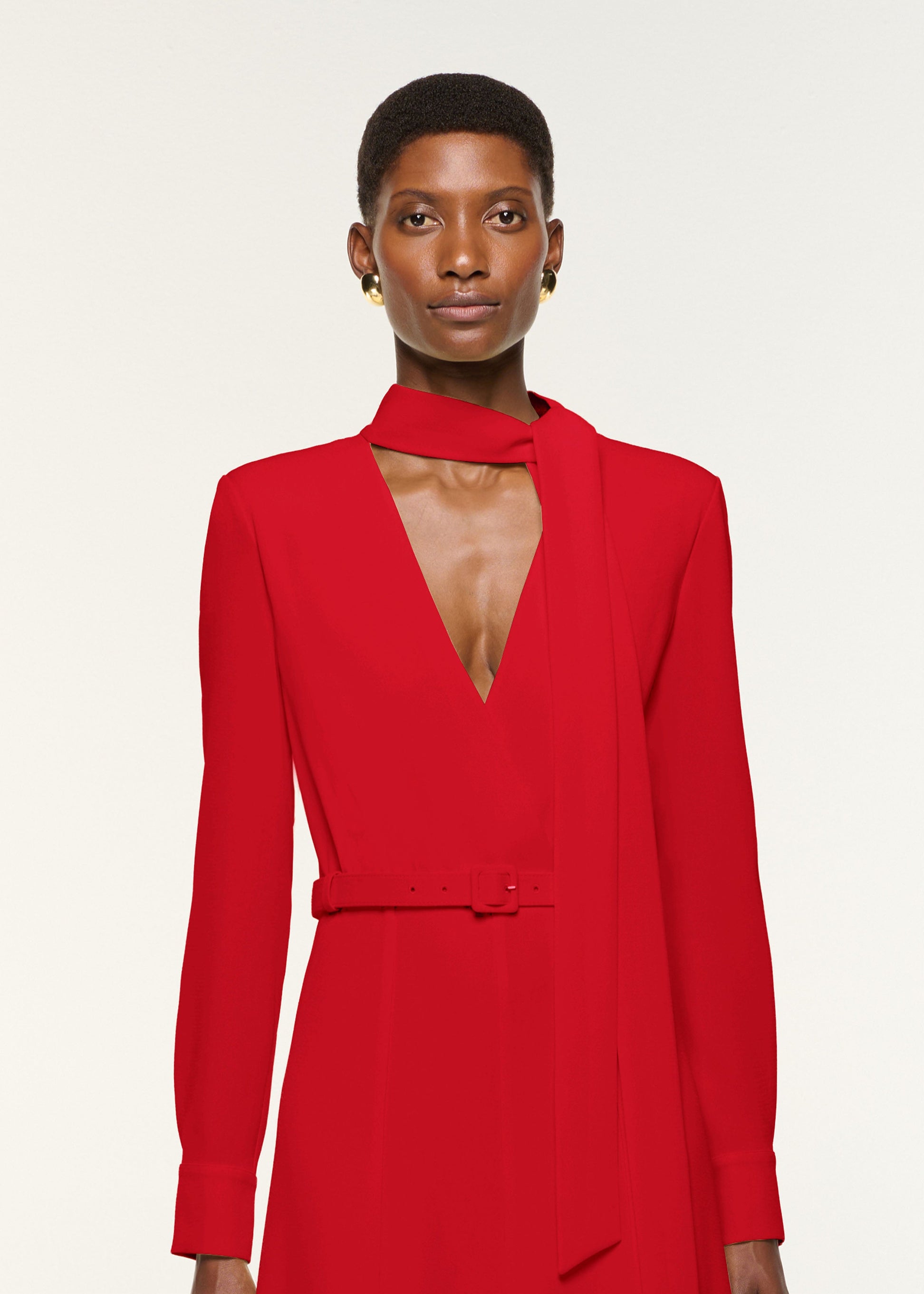 Light Cady Cut Out Dress