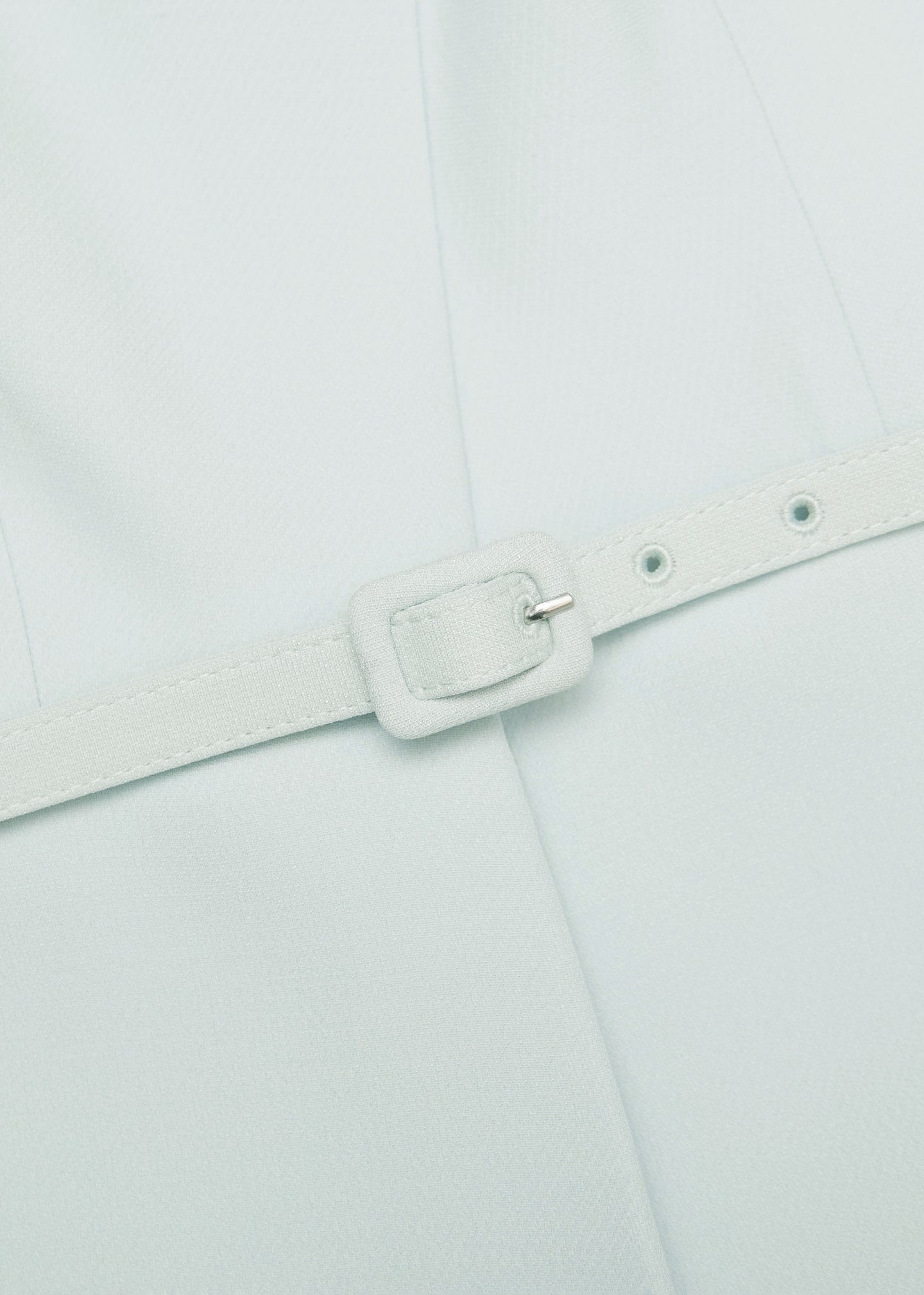 Peplum Wool Silk Midi Dress