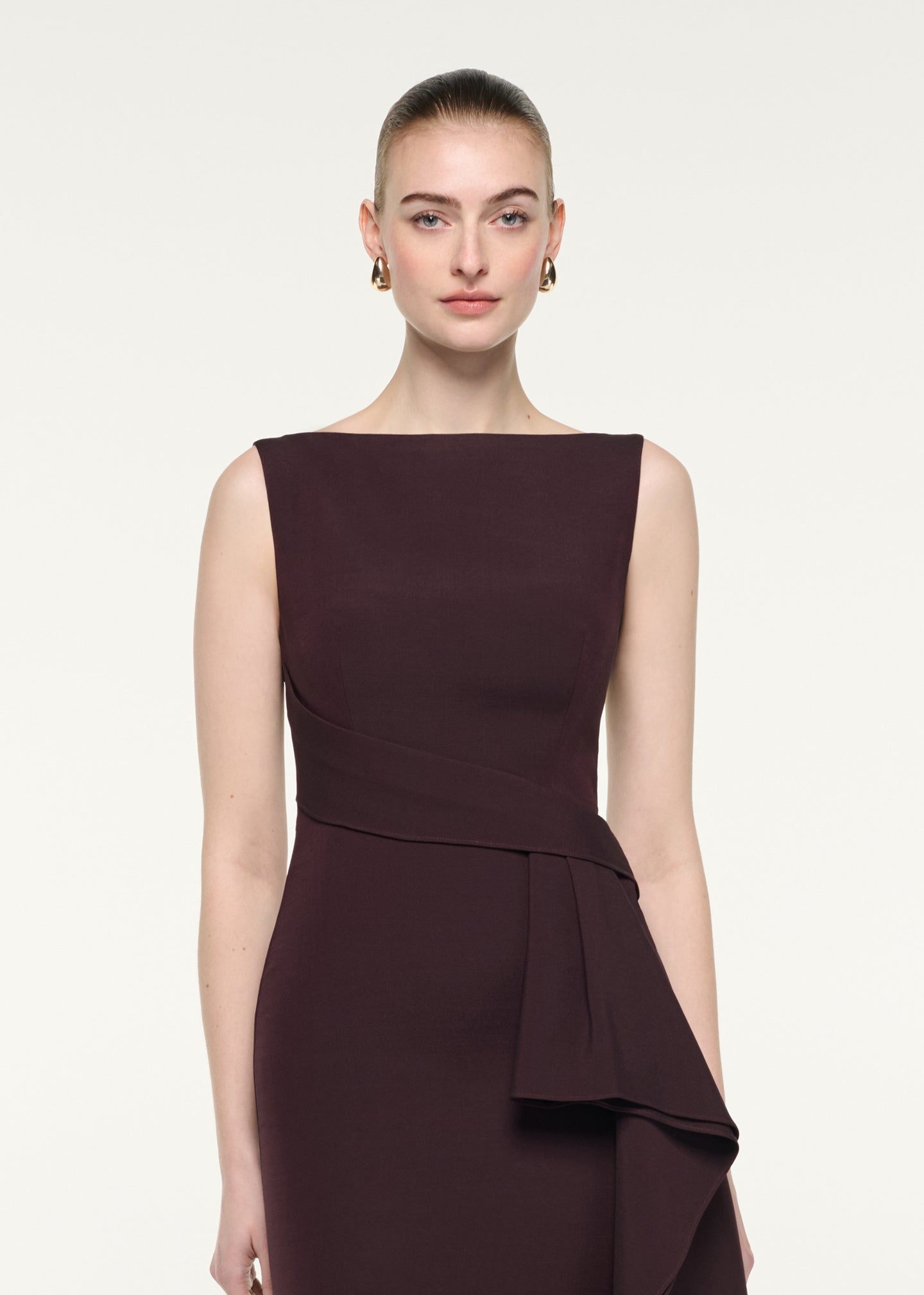 Sleeveless Column Midi Dress