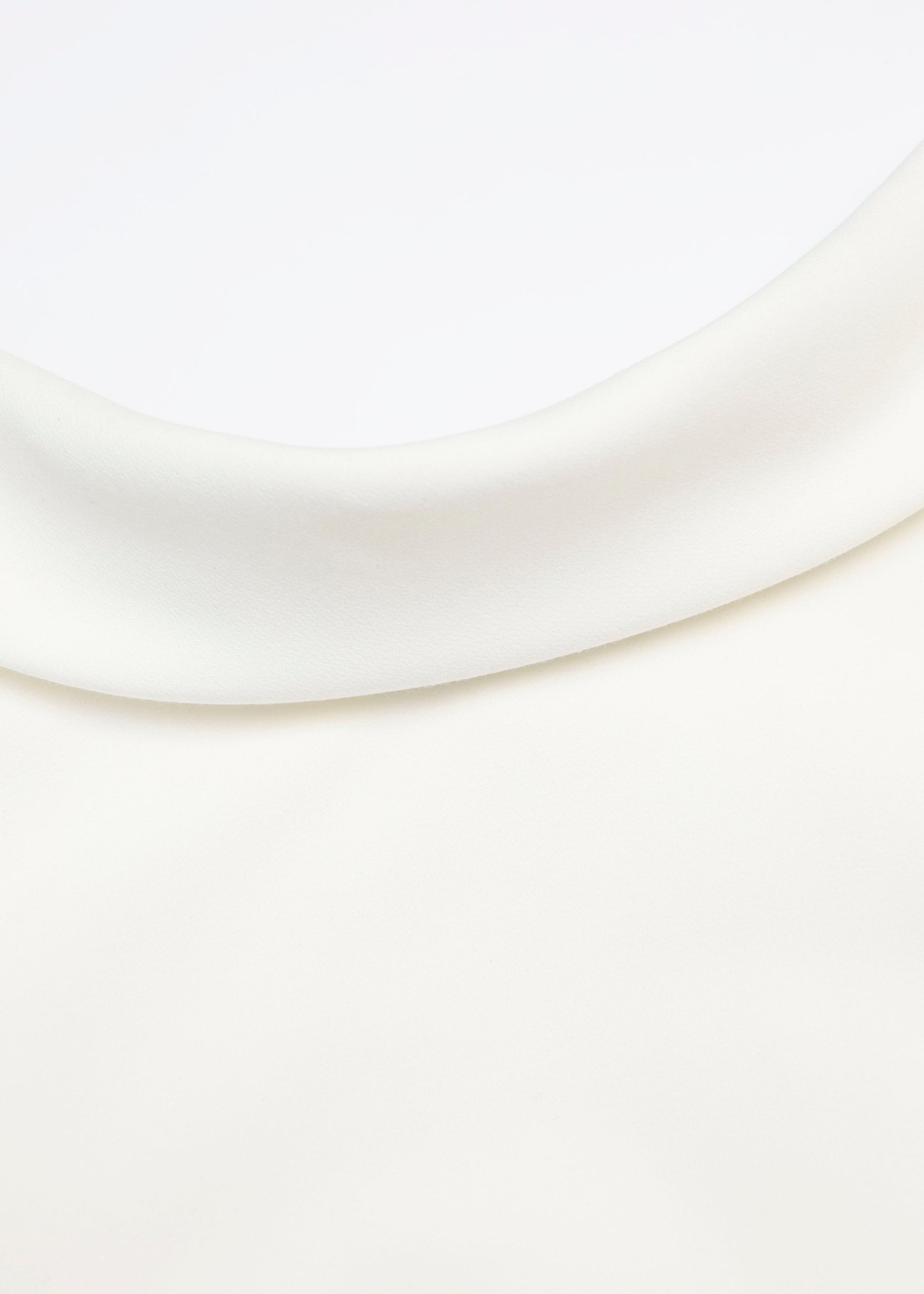 Collared Crepe Mini Dress