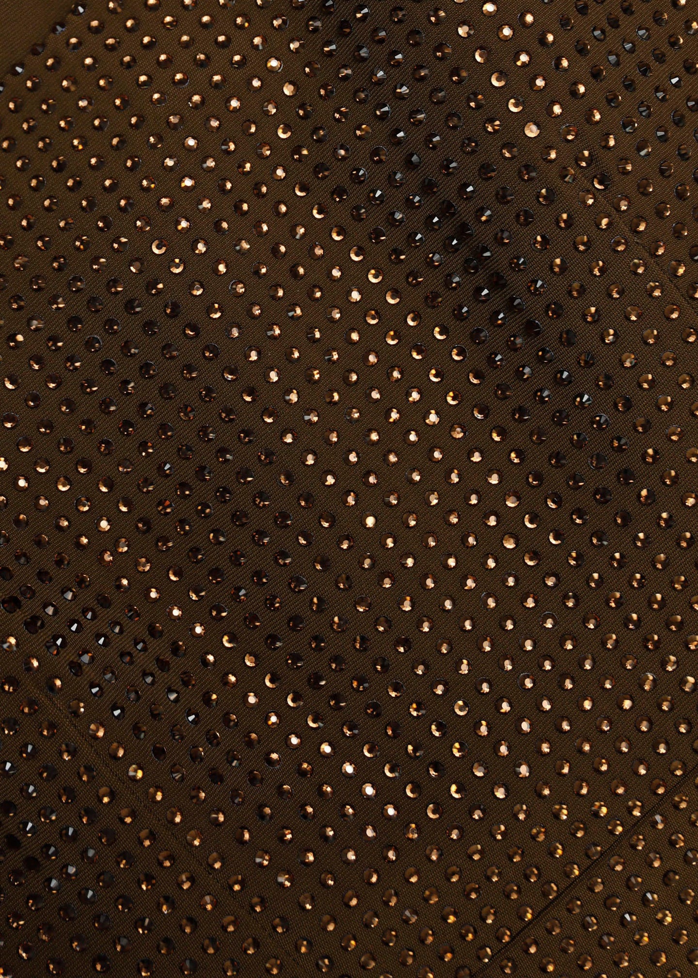 Strapless Diamante Gown