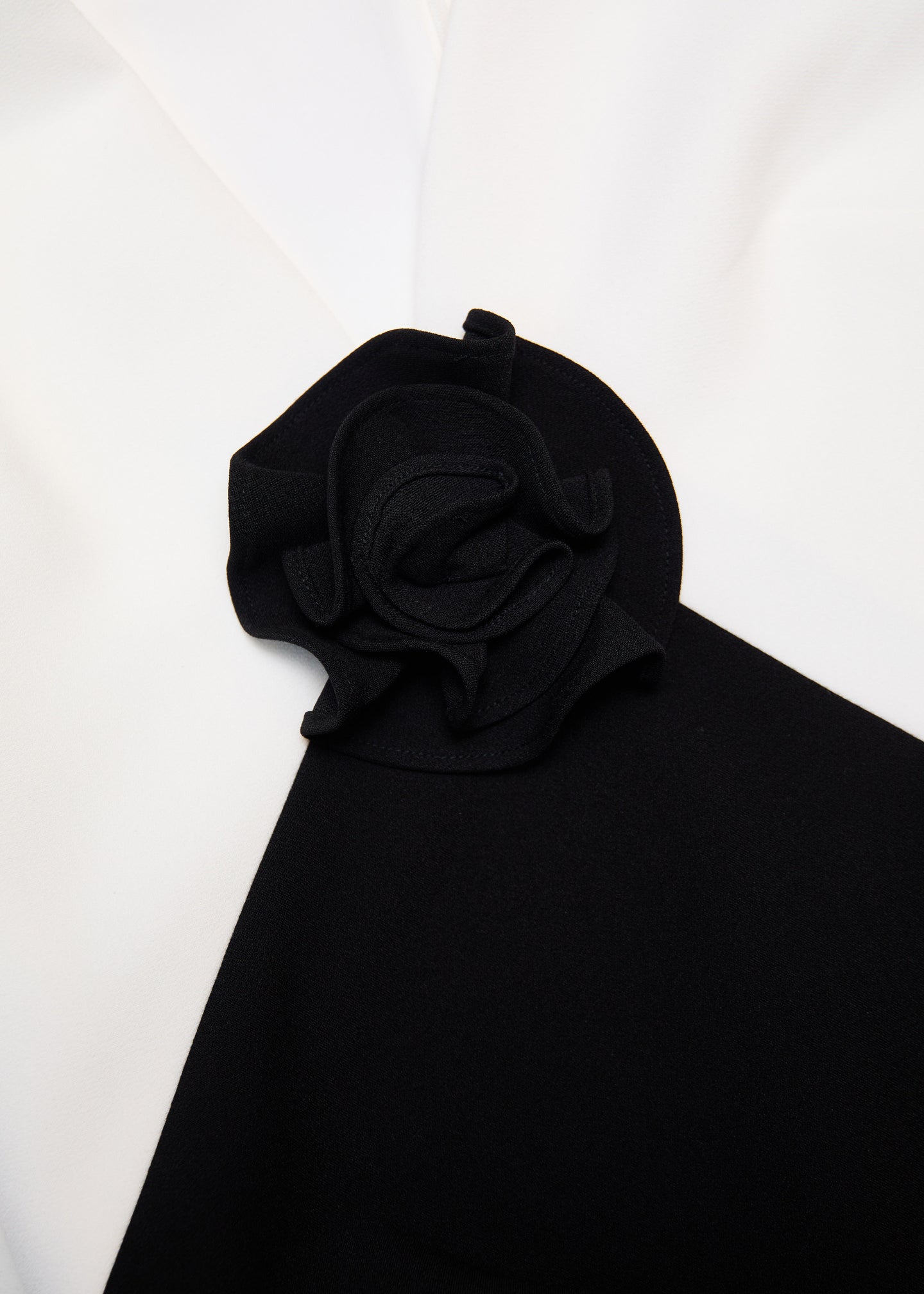 Flower Monochrome Gown