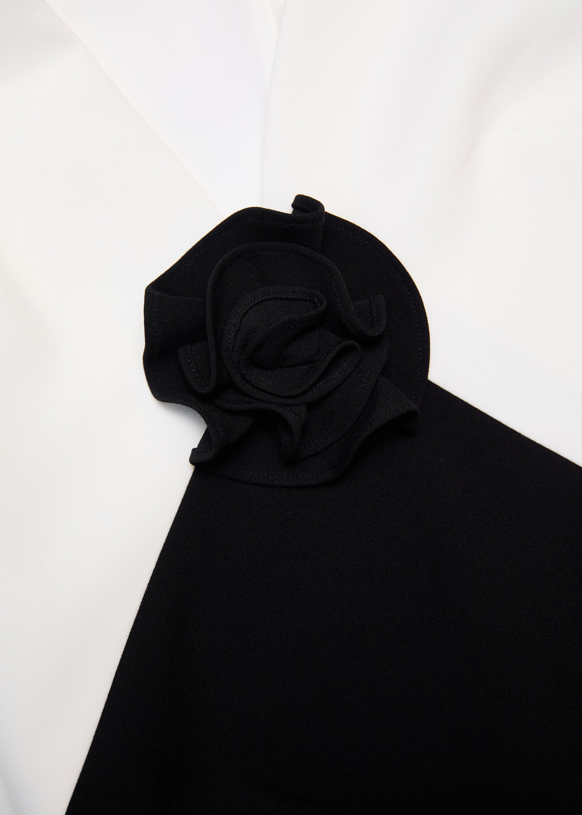 Flower Monochrome Gown