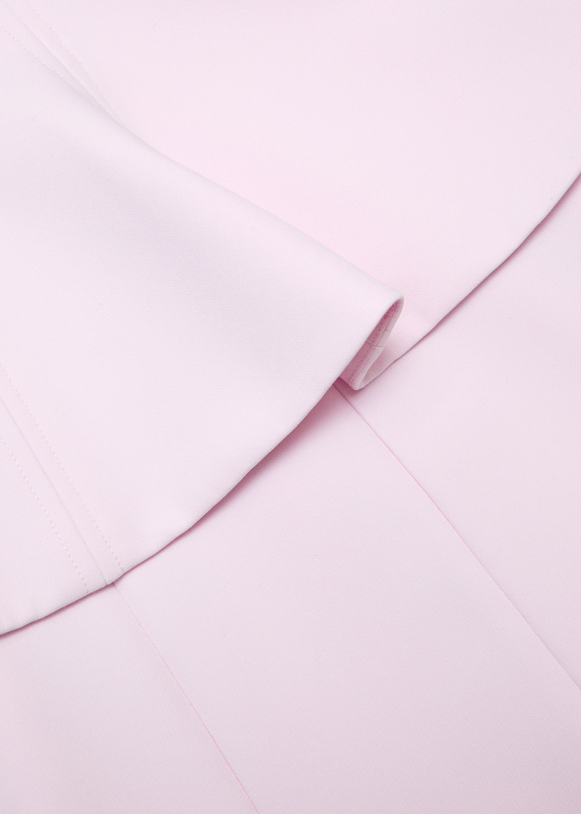 Crepe Peplum Midi Dress