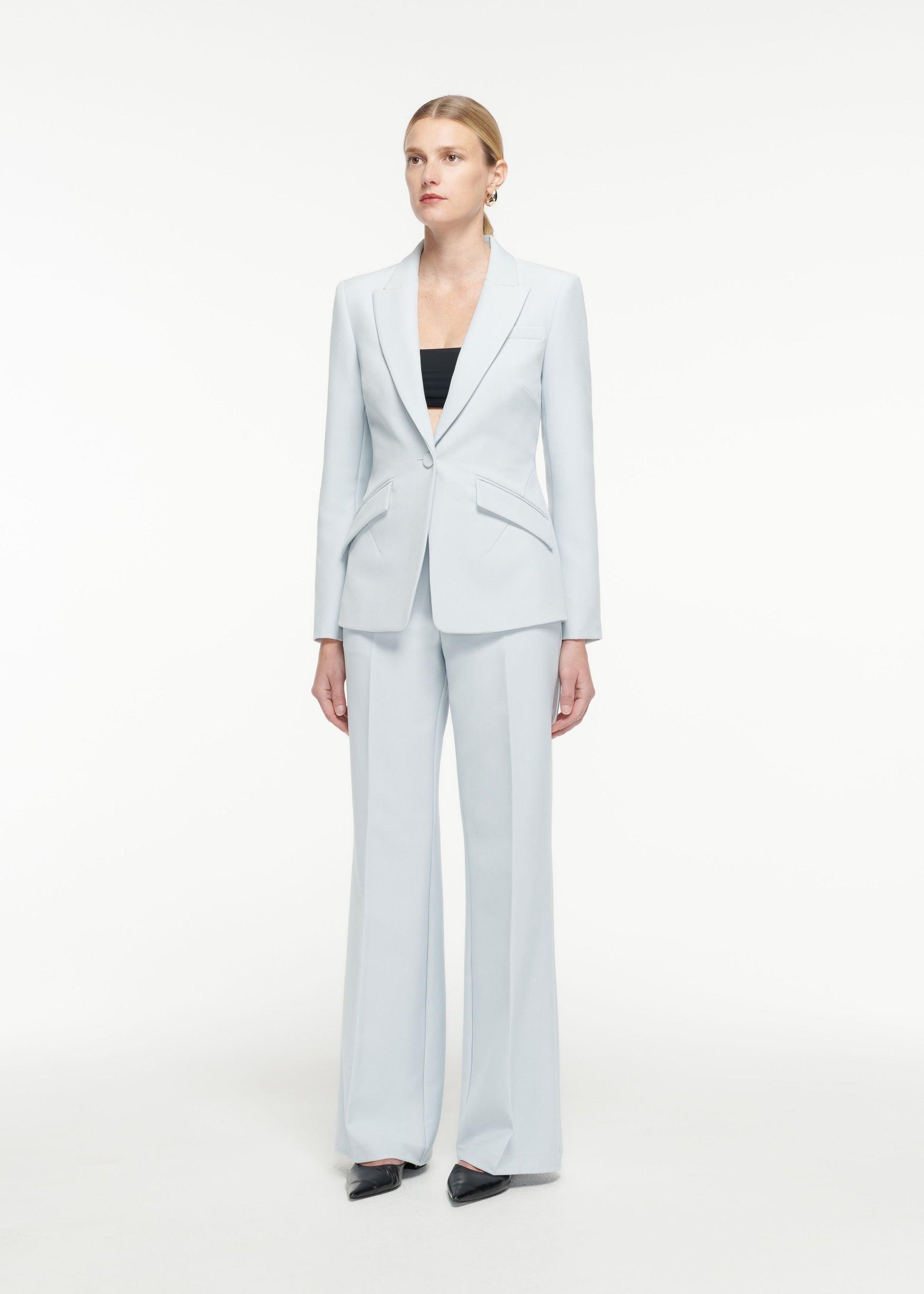 Tailored Crepe Jacket