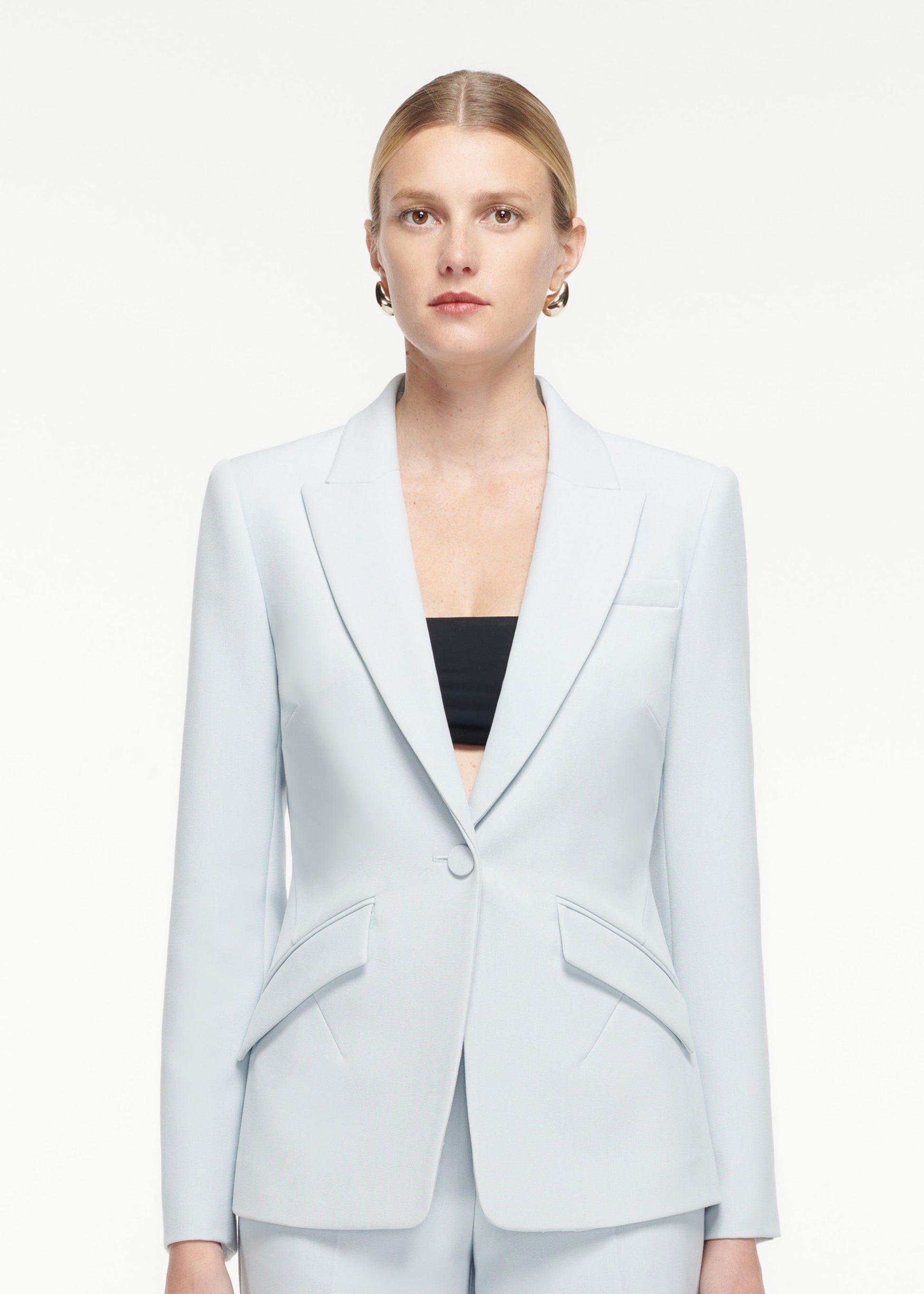 Tailored Crepe Jacket
