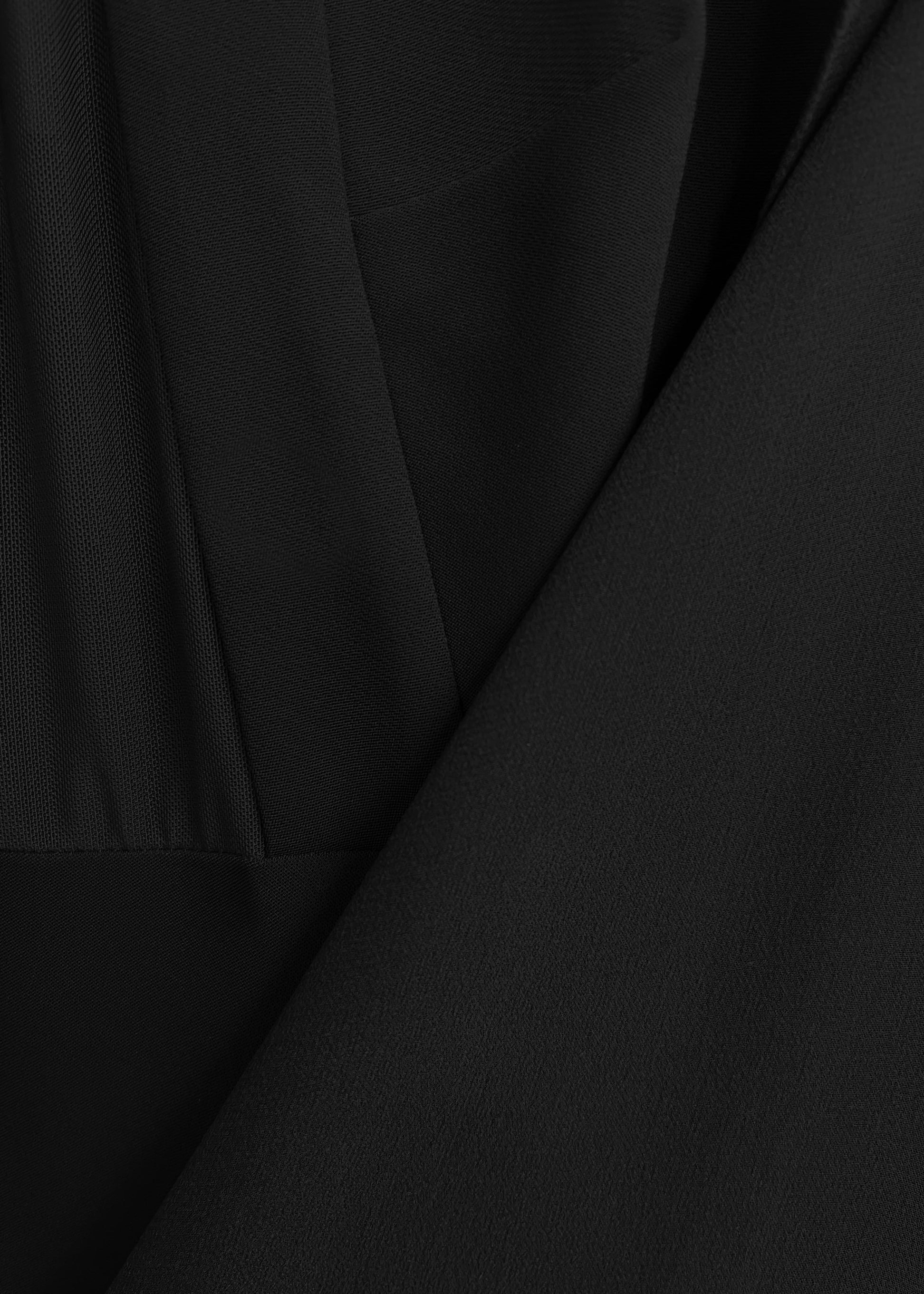 Long Sleeve Cape Gown