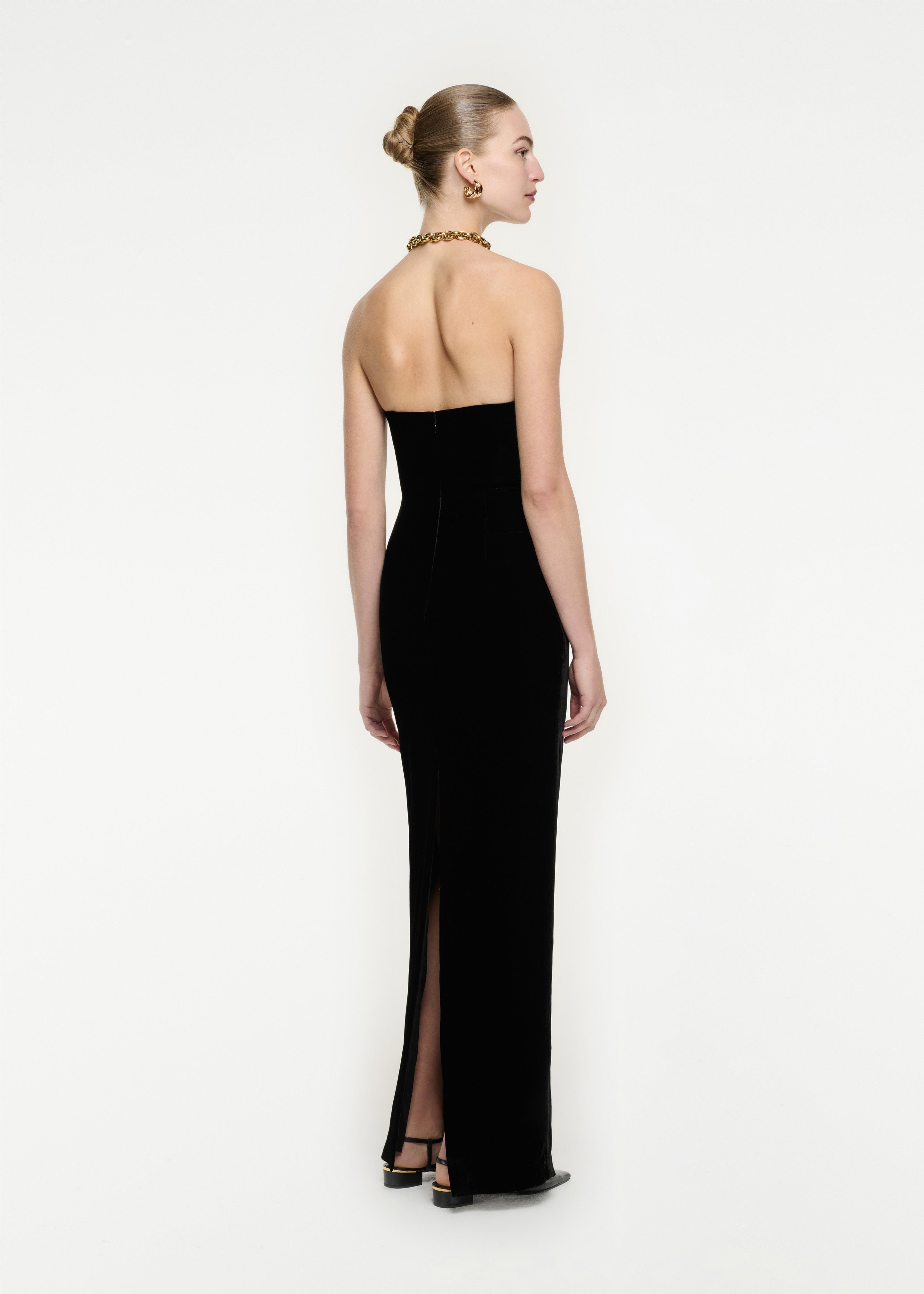 Strappy Sleeveless Midi Frill Bodycon Dress | Black evening dresses, Tea  length dresses, Prom dresses sleeveless