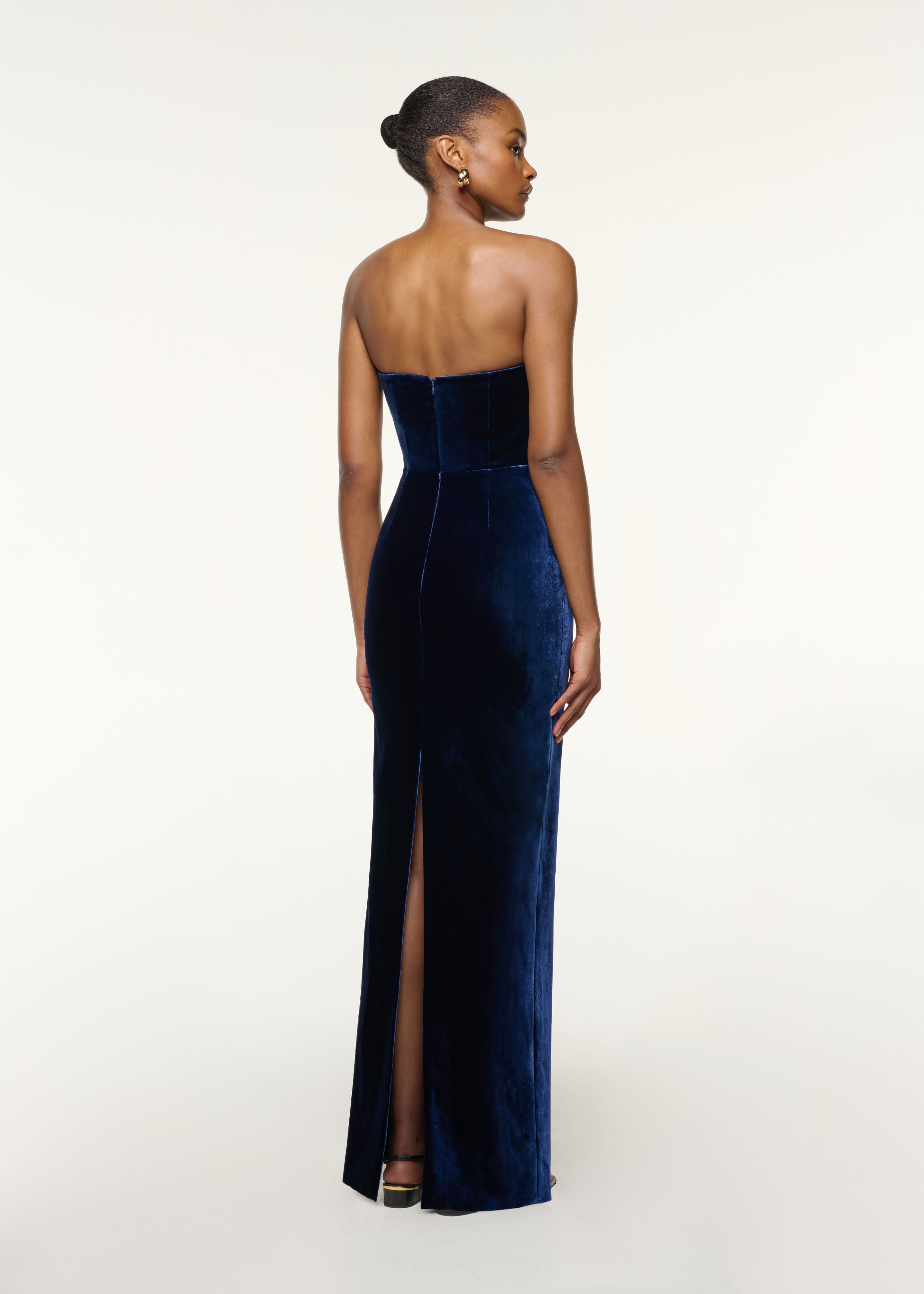 ワンピース andmary Roy velour set long dress Roy velour set long dress