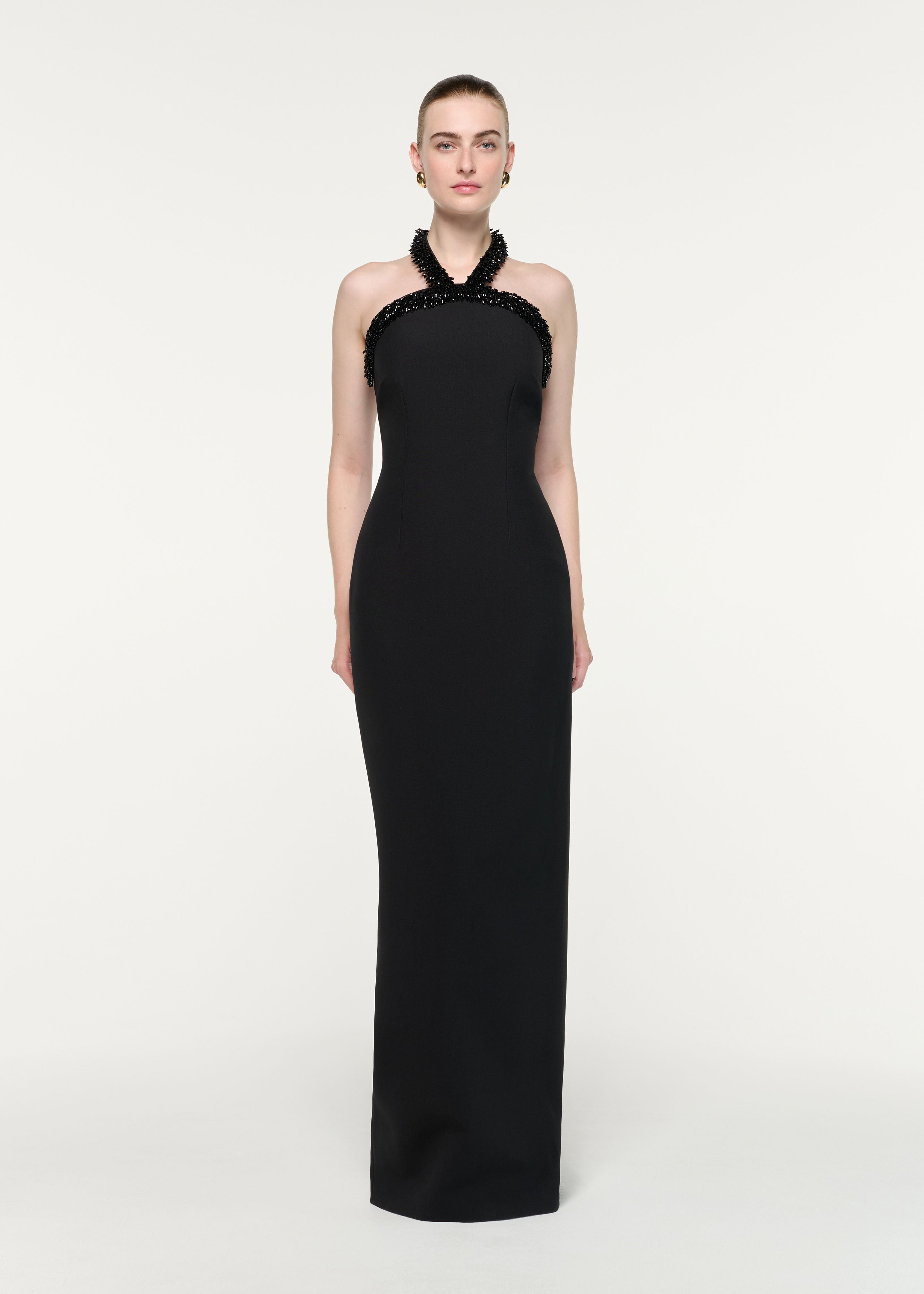 レディース ANDMARYアンドマリー Grenda ribbon long dress M