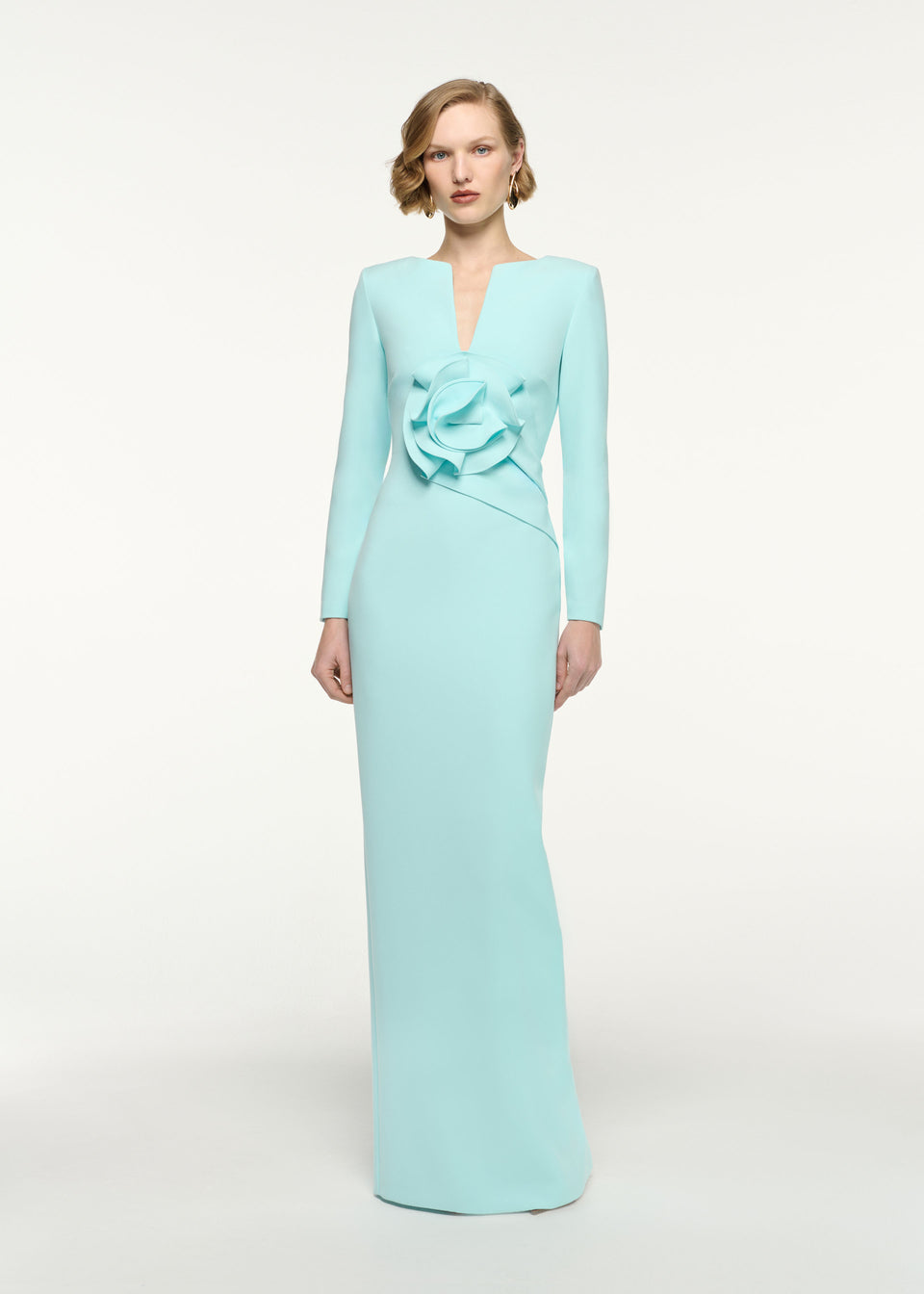 Shirt Dress Gown in White – Roland Mouret Shirt Dress Gown in White – Roland Mouret