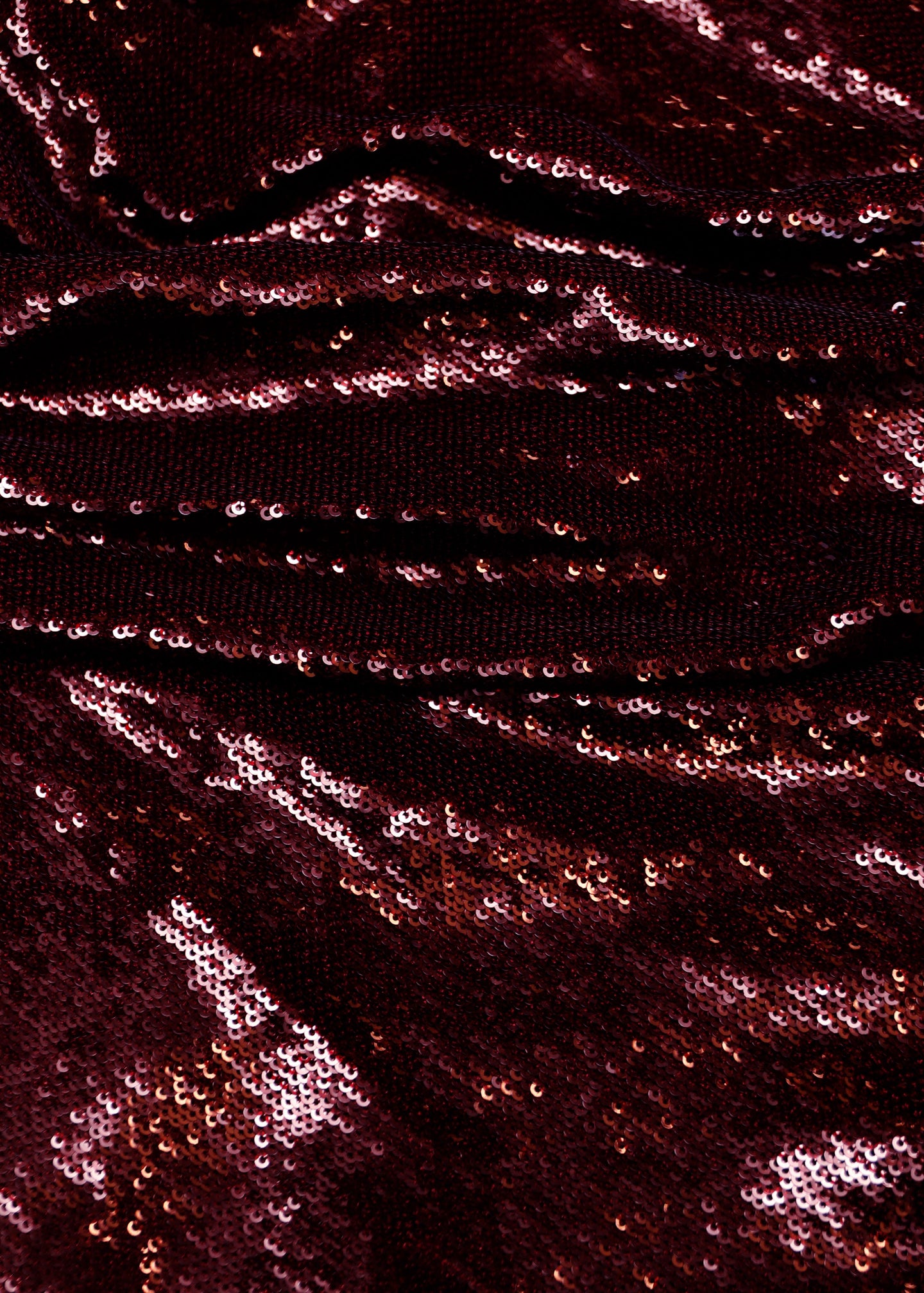 A close up of the fabric for the Asymetric Neckline Fitted Top