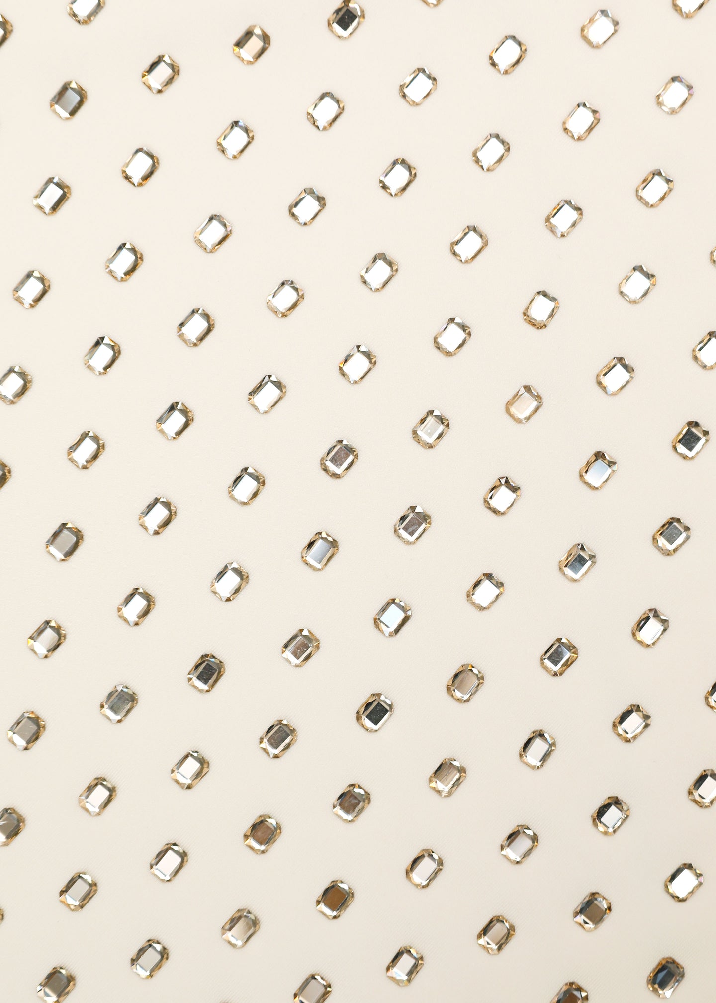 A close up of the fabric for the Gathered Diamante Maxi Dress