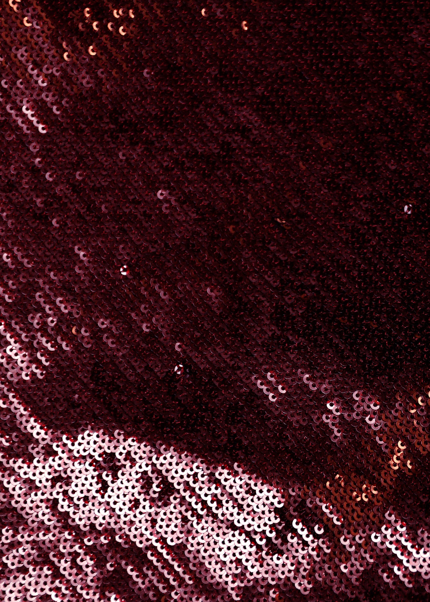 A close up of the fabric for the Sequin Column Skirt