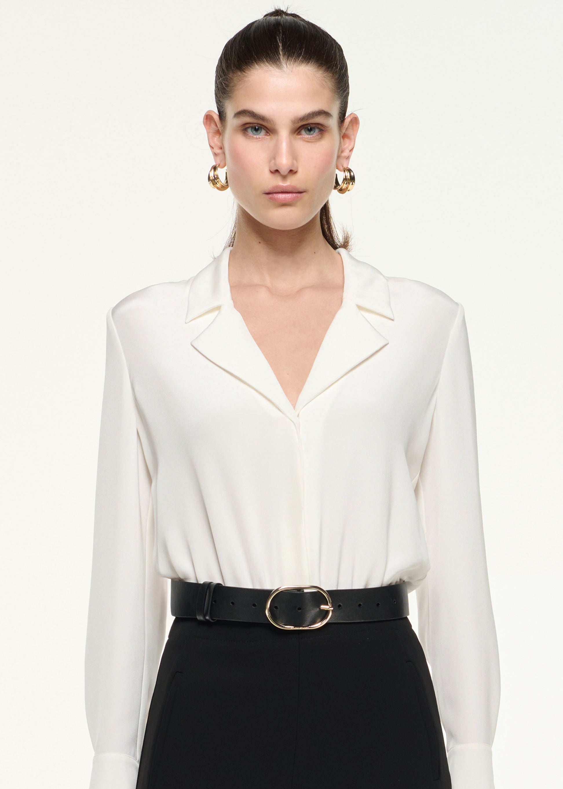 High Waisted Cady Trouser