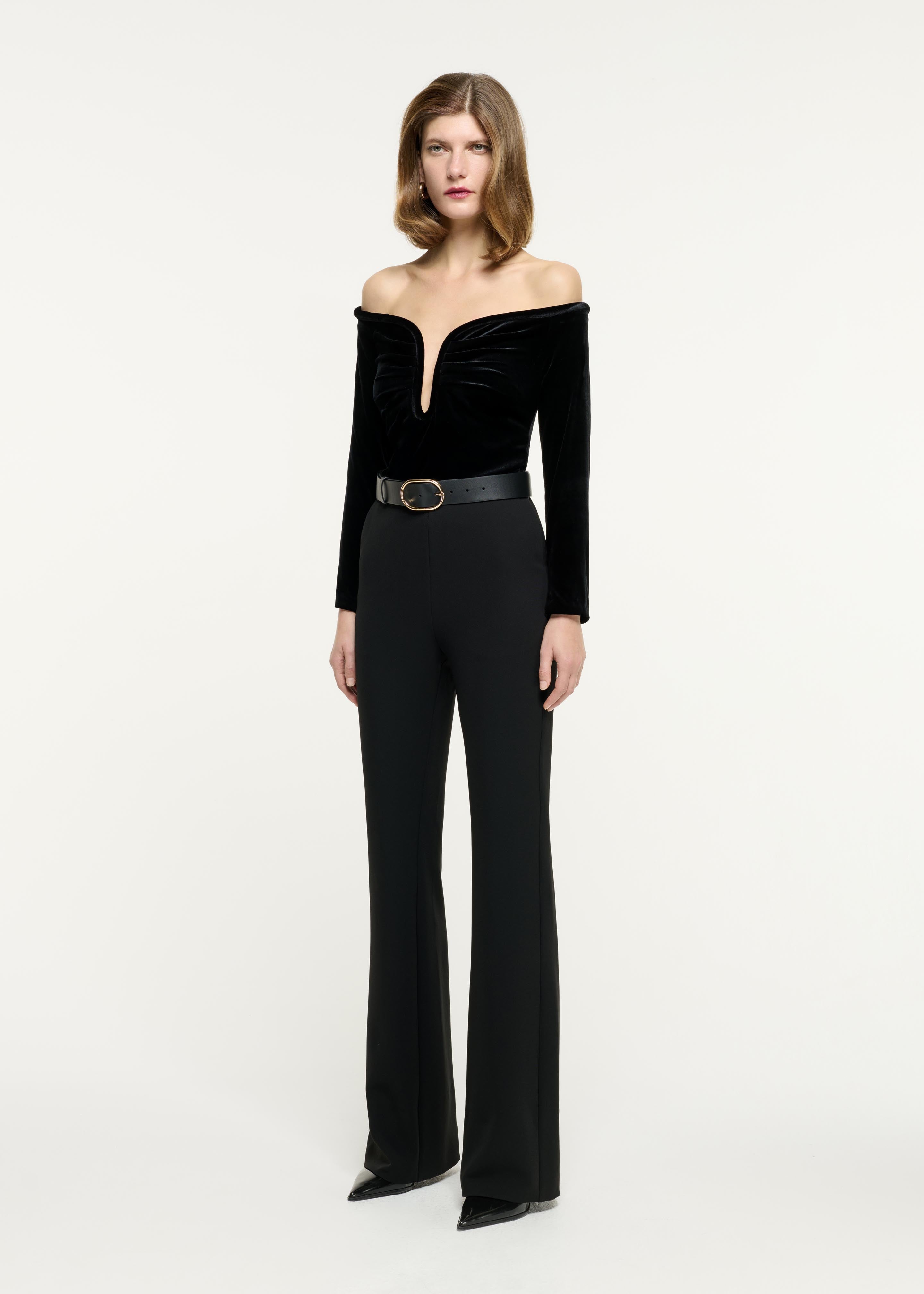 herlipto Twisted Gathered Velour Top Velour Gathered Top Ruched