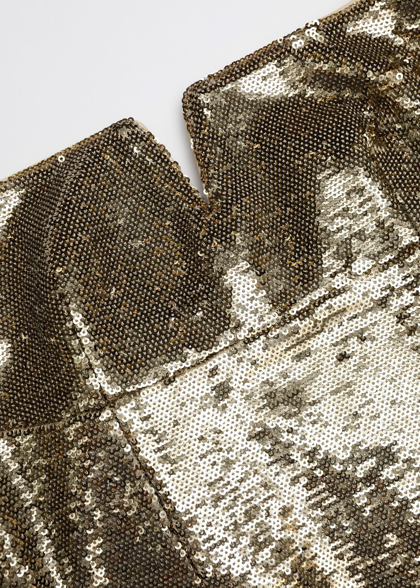 Square Neckline Sequin Dress