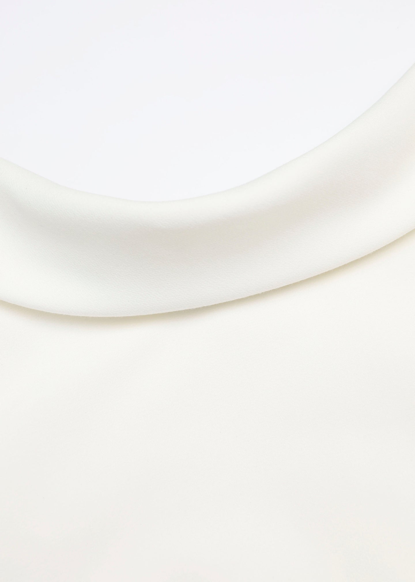 Collared Crepe Midi Dress