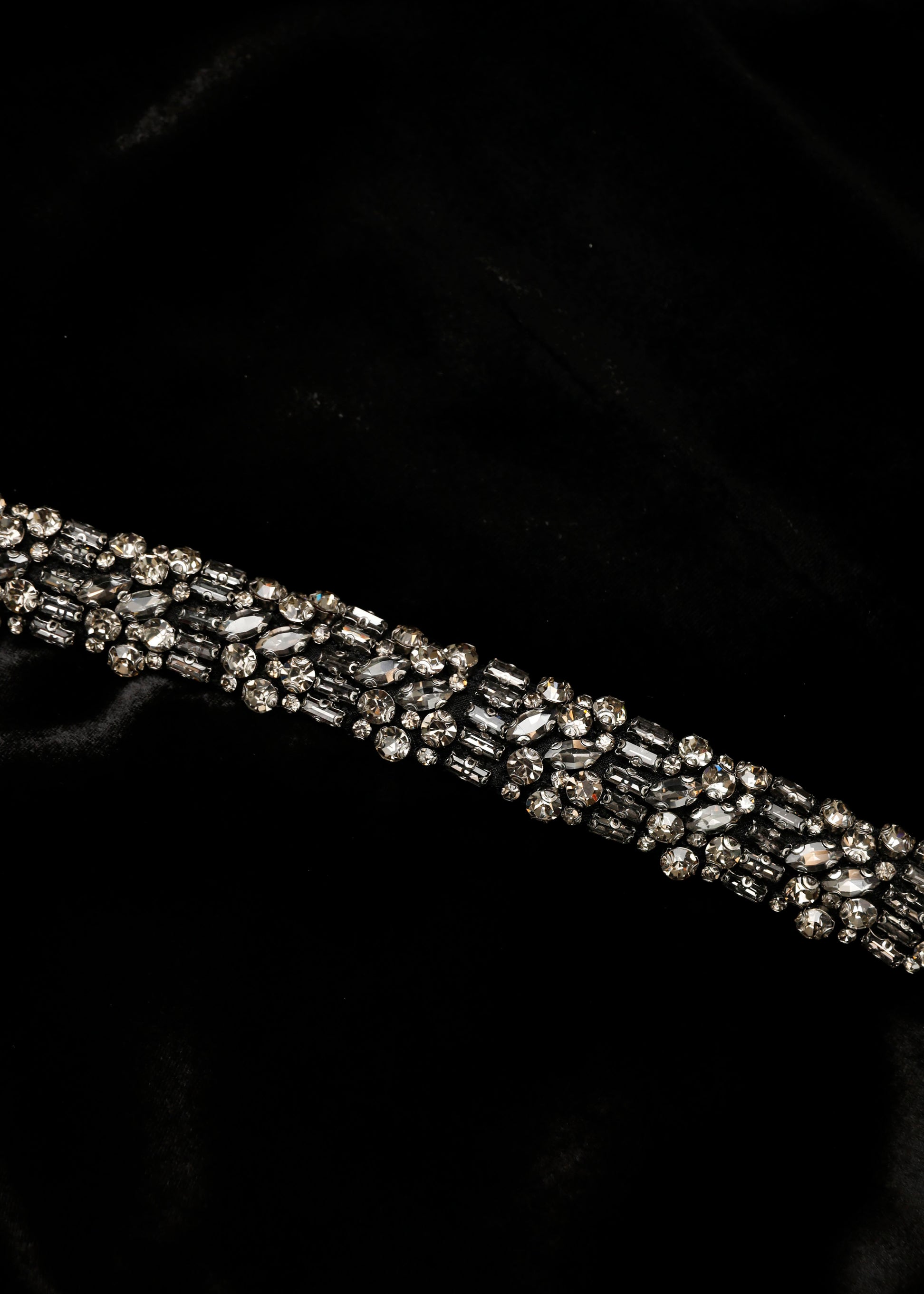 Embellished Cape Velvet Gown