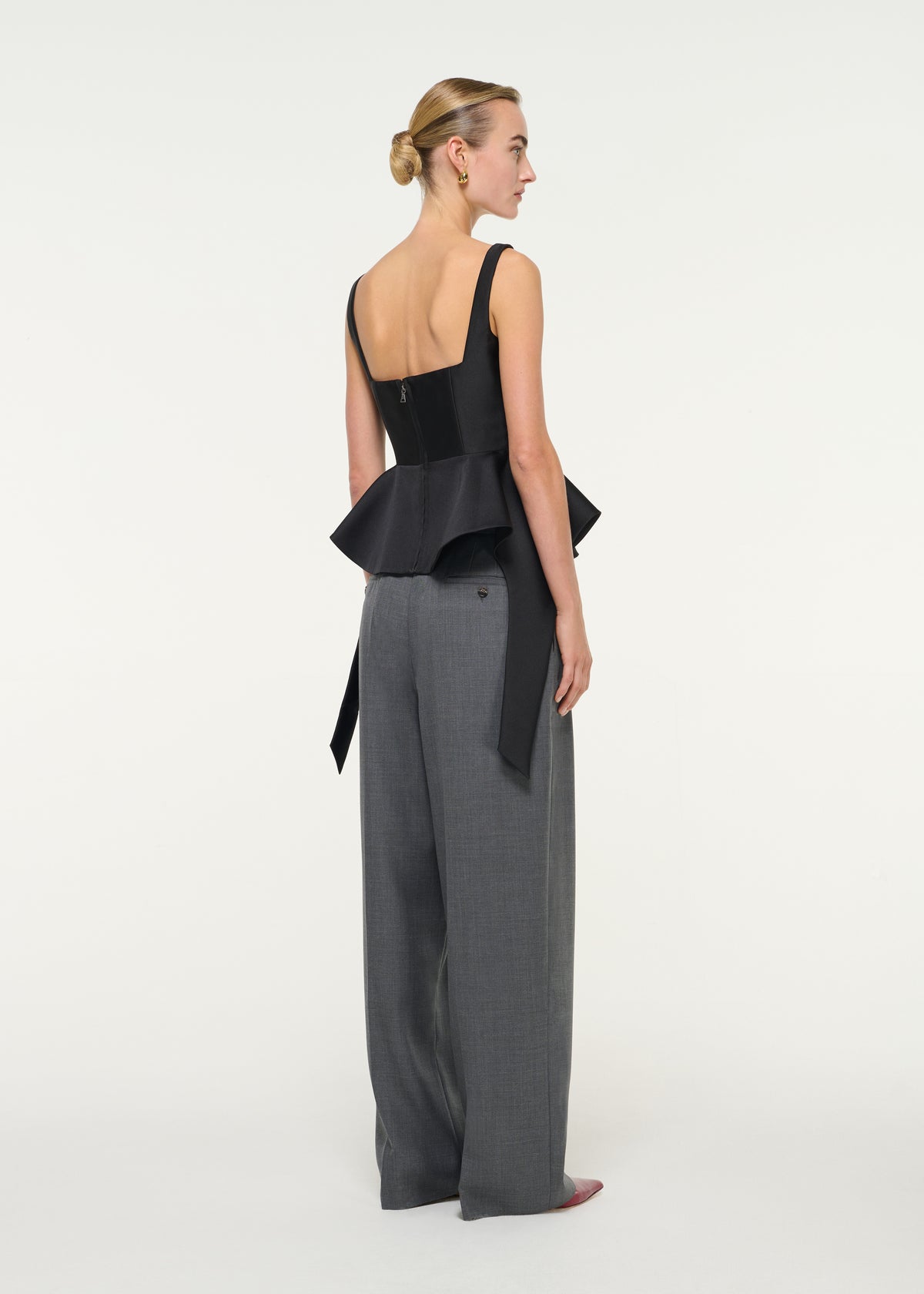 Low Waist Tailored Trouser