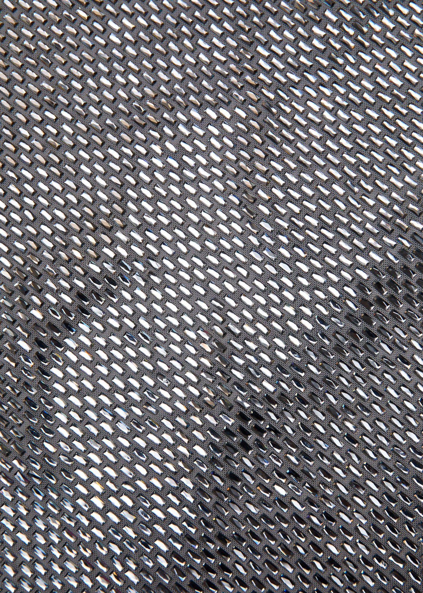 Deep Plunge Diamante Gown