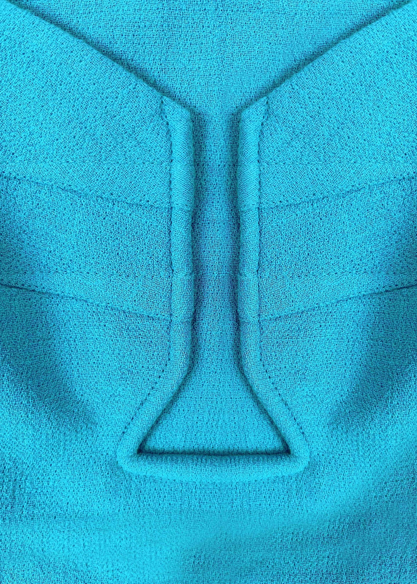 Cap Sleeve Stretch-Cady Midi Dress